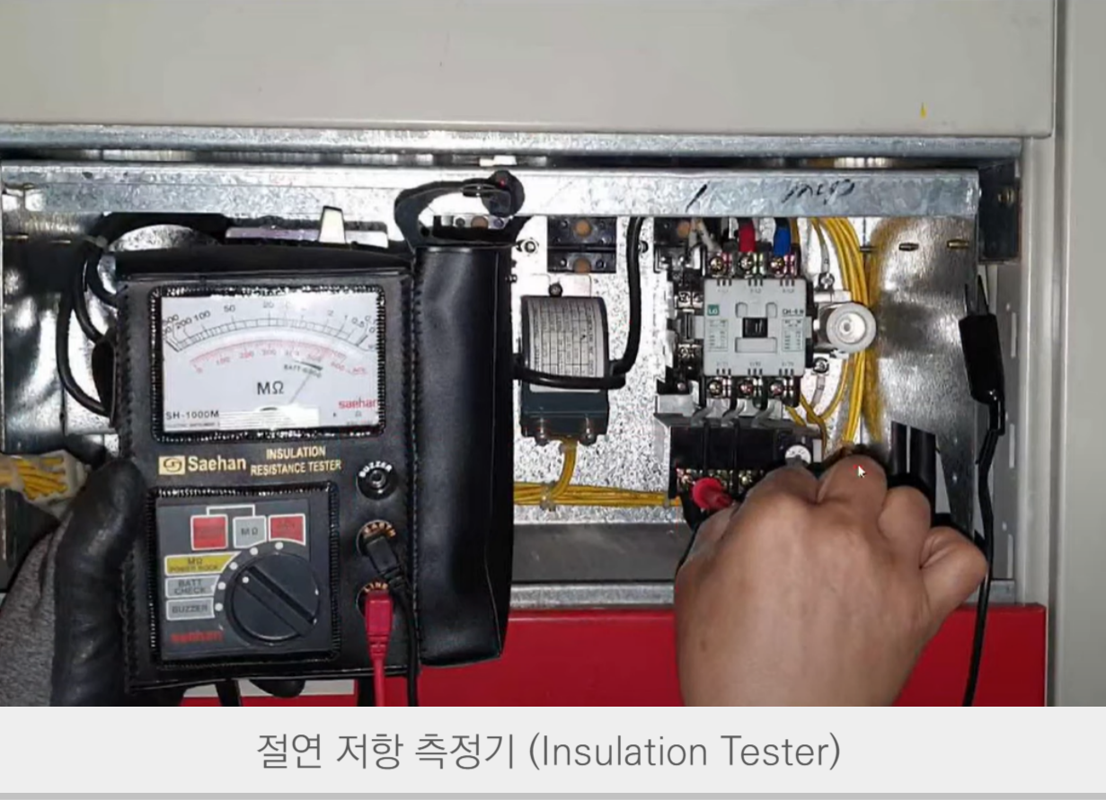 Motor diagnostic equipment - insulation tester